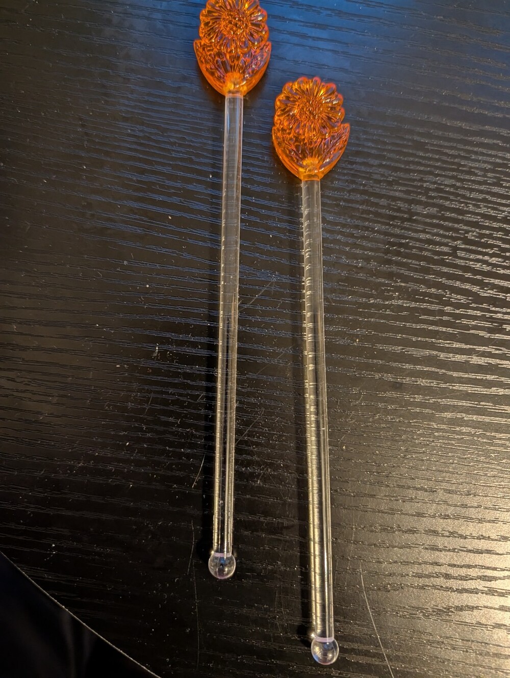 Set Of 2 Vintage Drink Stirrers